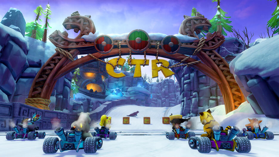 Crash Team Racing Nitro Fueled PS4 UK Crash Team Racing Nitro Fueled PS4 UK